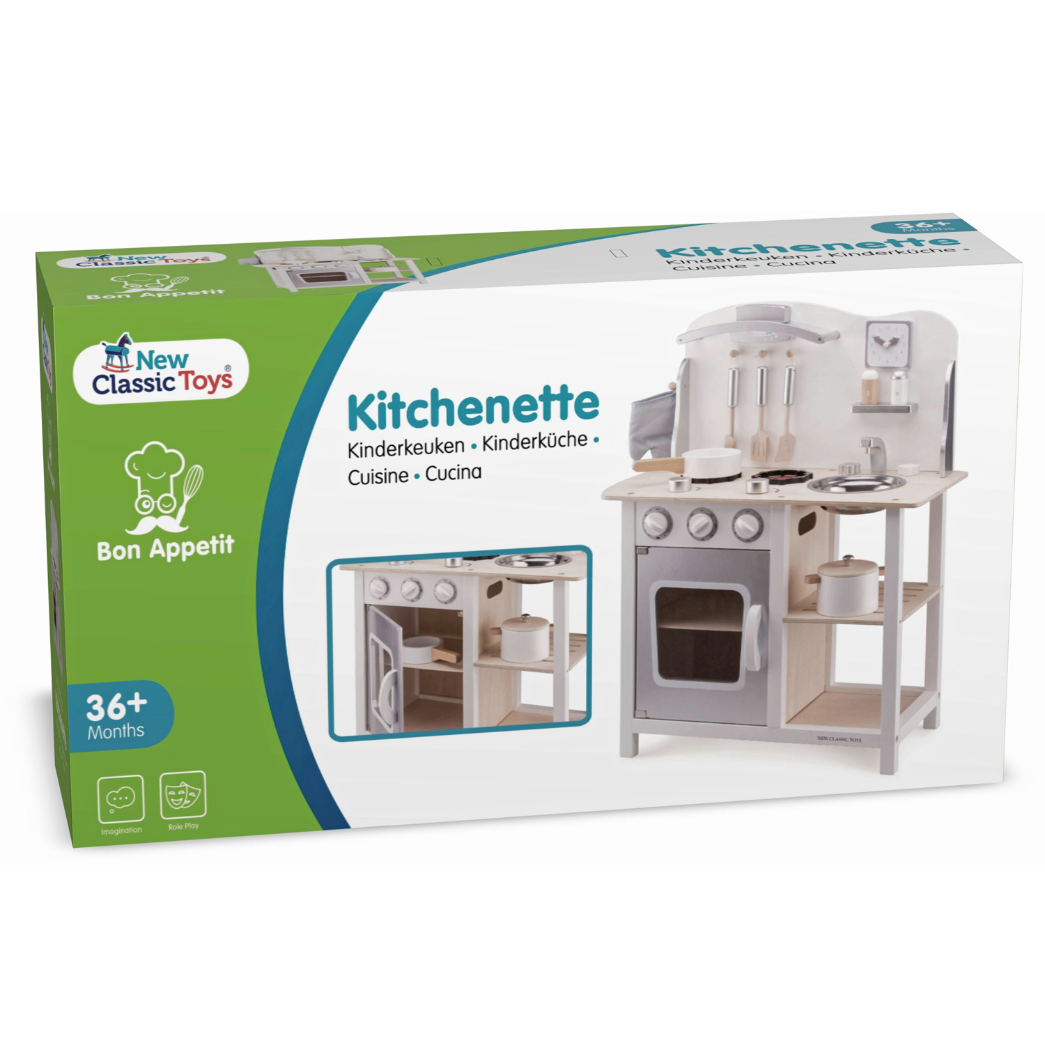 Kitchenette white New Classic Toys